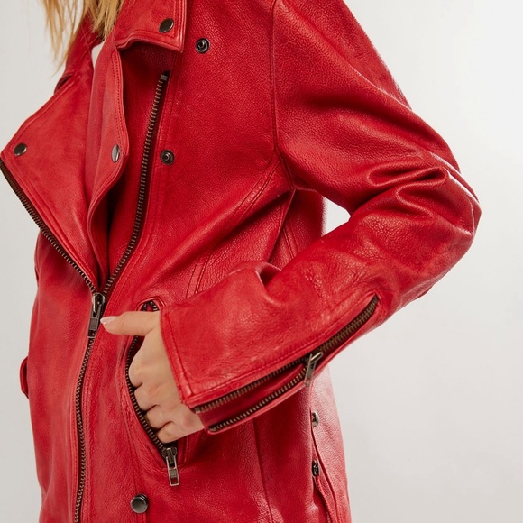 We the free “Jealousy Moto” Leather Jacket - Picture 5 of 13